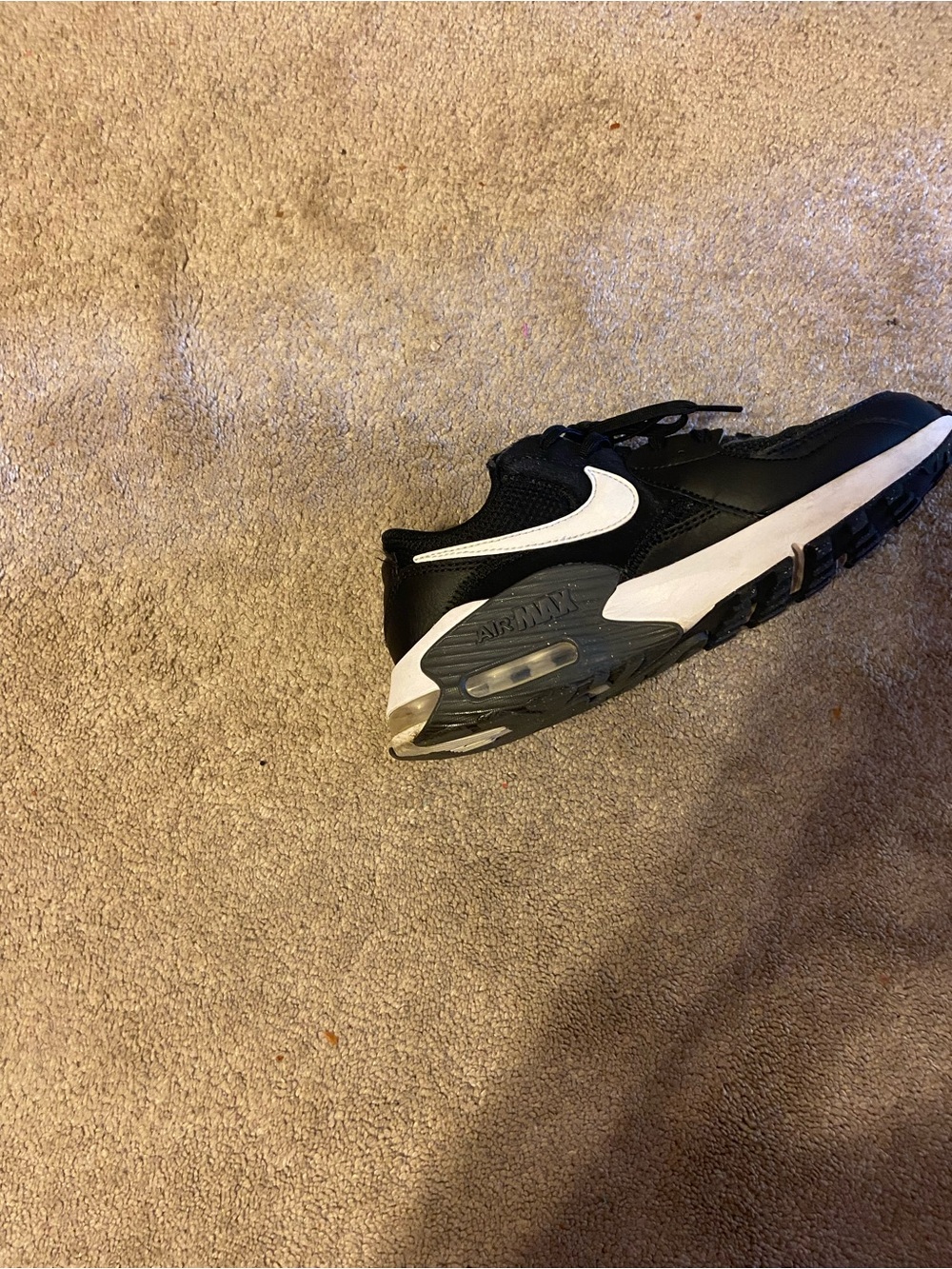 Nike women Black and White Low-Top Sneakers